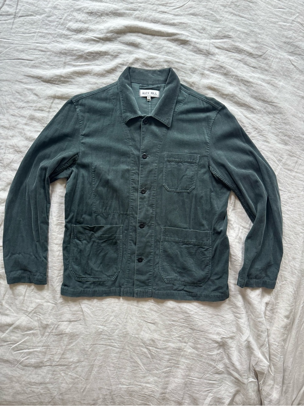 Alex Mill Dark Green Corduroy Chore Coat - M